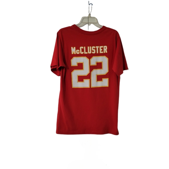 Reebok Men's M KC Chiefs Short Sleeve Jersey Red - Picture 2 of 6